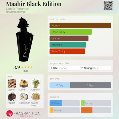Lattafa - Maahir Black (Decant)