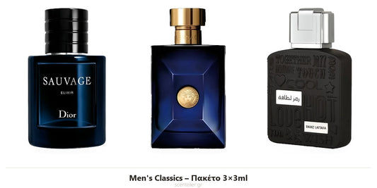 Men's Classics – Πακέτο 3x3ml
